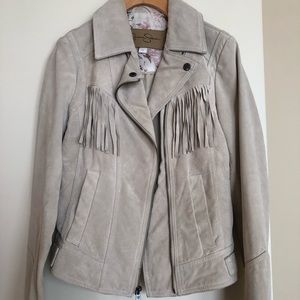 Jessica Simpson leather jacket